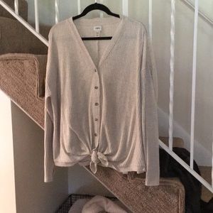 daytrip cardigan light tan XXL